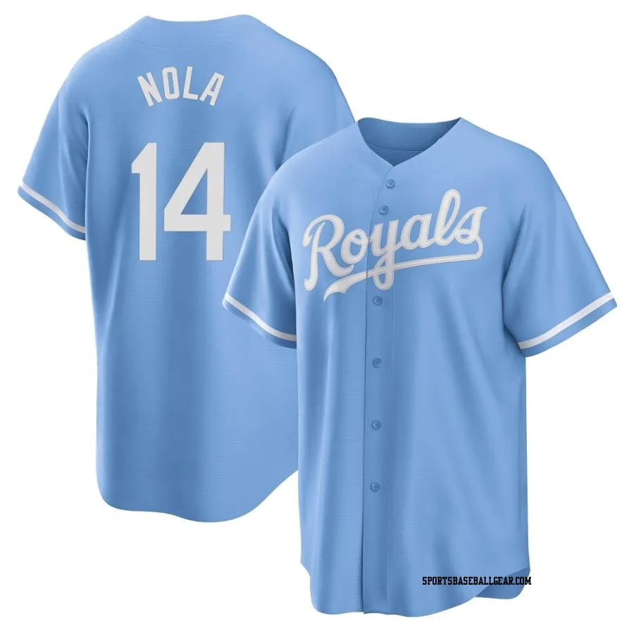 Austin Nola Youth Kansas City Royals Light Blue Replica 2022 Alternate Jersey