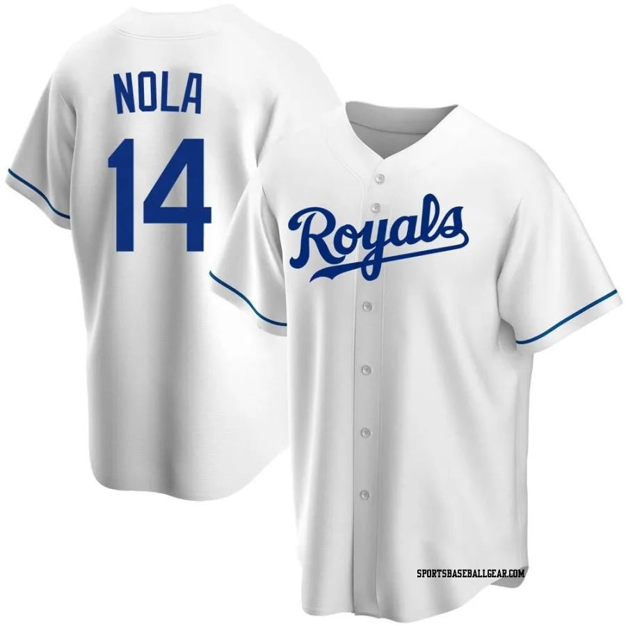 Austin Nola Youth Kansas City Royals White Replica Home Jersey