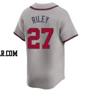 Austin Riley Youth Atlanta Braves Gray Limited Away Jersey