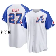 Austin Riley Youth Atlanta Braves White Replica 2023 City Connect Jersey