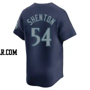 Austin Shenton Men's Seattle Mariners Navy Limited Road Jersey