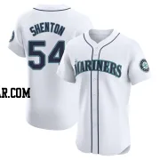 Austin Shenton Men's Seattle Mariners White Elite Home Jersey