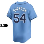 Austin Shenton Men's Tampa Bay Rays Light Blue Limited Alternate Jersey