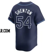 Austin Shenton Men's Tampa Bay Rays Navy Limited Away Jersey