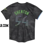 Austin Shenton Toddler Tampa Bay Rays Charcoal Limited 2024 City Connect Jersey