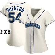 Austin Shenton Women's Seattle Mariners Cream Replica Alternate Jersey