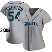 Austin Shenton Women's Seattle Mariners Gray Authentic Road Jersey