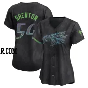 Austin Shenton Women's Tampa Bay Rays Charcoal Limited 2024 City Connect Jersey