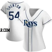 Austin Shenton Women's Tampa Bay Rays White Authentic Home Jersey