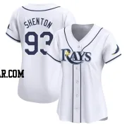 Austin Shenton Women's Tampa Bay Rays White Limited Home Jersey