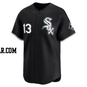 Austin Slater Men's Chicago White Sox Black Limited Alternate Jersey