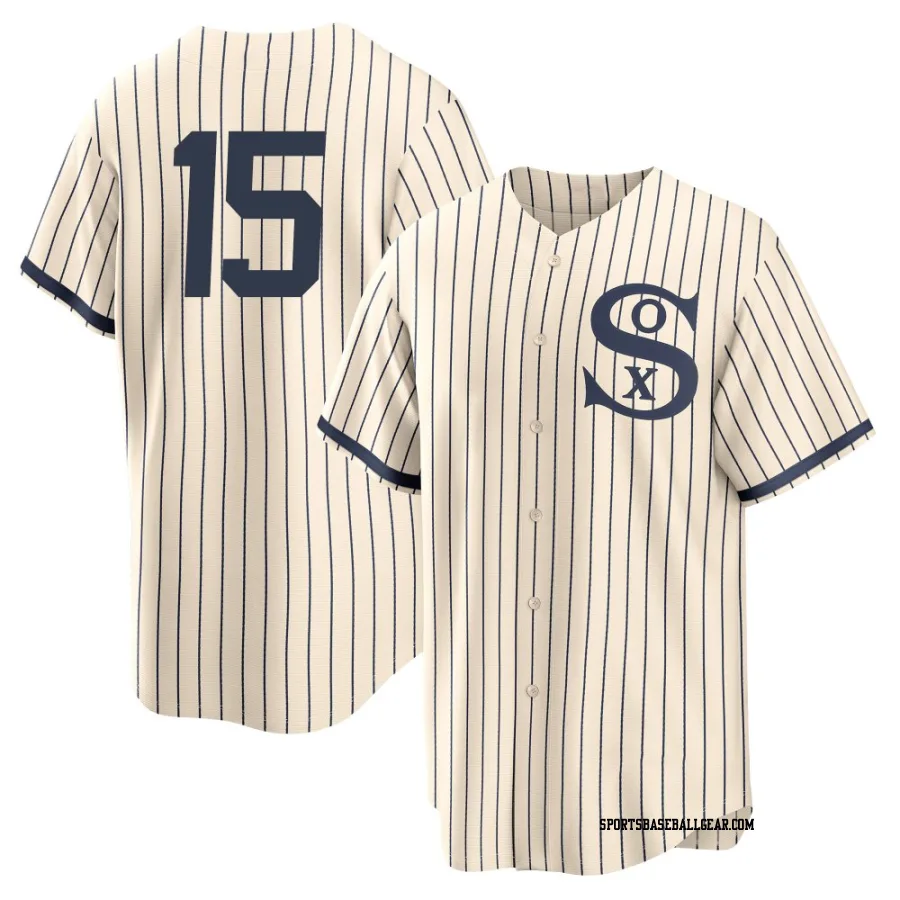 Austin Slater Men's Chicago White Sox Cream Replica 2021 Field of Dreams Jersey