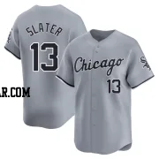 Austin Slater Men's Chicago White Sox Gray Limited Road Jersey