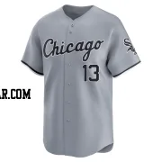 Austin Slater Men's Chicago White Sox Gray Limited Road Jersey