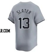 Austin Slater Men's Chicago White Sox Gray Limited Road Jersey