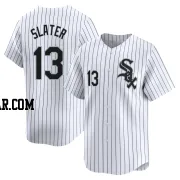 Austin Slater Men's Chicago White Sox White Limited Home Jersey