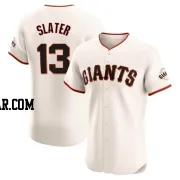 Austin Slater Men's San Francisco Giants Cream Elite Home Jersey