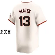 Austin Slater Men's San Francisco Giants Cream Elite Home Jersey