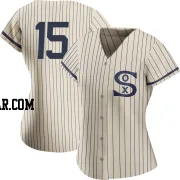 Austin Slater Women's Chicago White Sox Cream Replica 2021 Field of Dreams Jersey