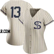 Austin Slater Women's Chicago White Sox Cream Replica 2021 Field of Dreams Jersey