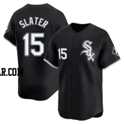 Austin Slater Youth Chicago White Sox Black Limited Alternate Jersey