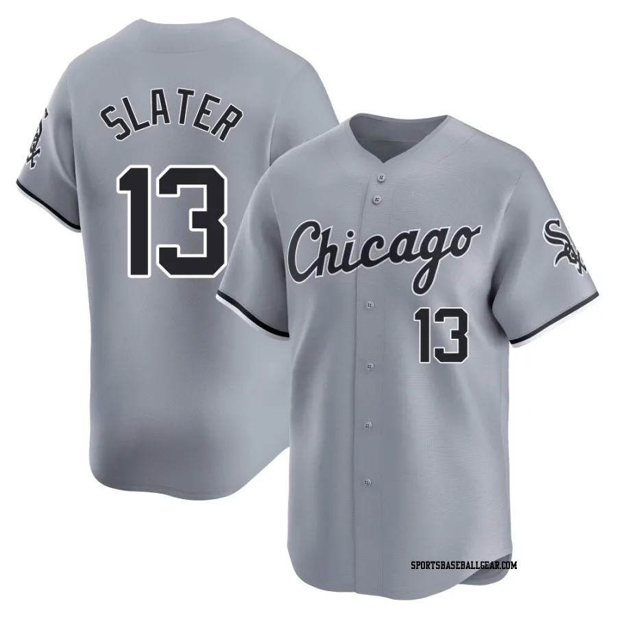 Austin Slater Youth Chicago White Sox Gray Limited Road Jersey