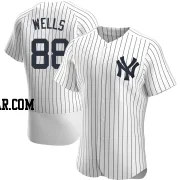 Austin Wells Men's New York Yankees White Authentic Home Jersey