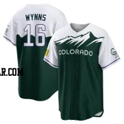 Austin Wynns Men's Colorado Rockies Green Replica 2022 City Connect Jersey