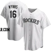 Austin Wynns Men's Colorado Rockies White Replica Home Jersey