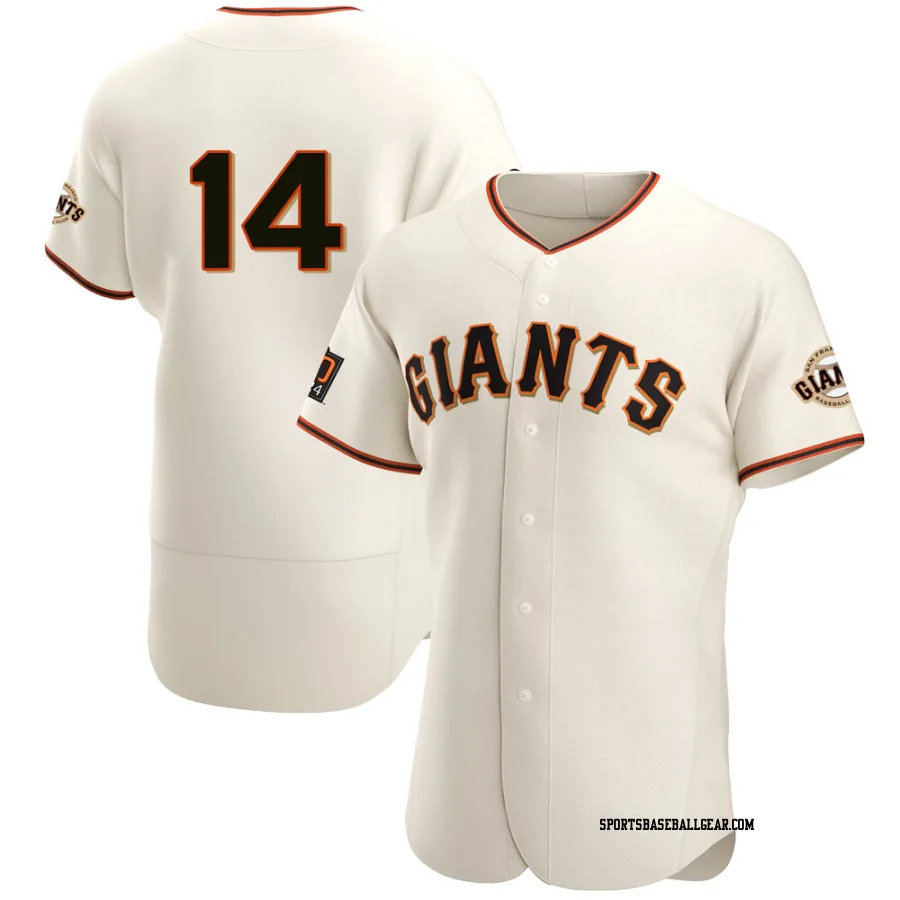 Austin Wynns Men's San Francisco Giants Cream Authentic Home Jersey