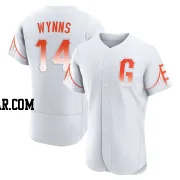 Austin Wynns Men's San Francisco Giants White Authentic 2021 City Connect Jersey