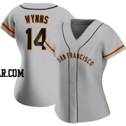 Austin Wynns Women's San Francisco Giants Gray Authentic Road Jersey