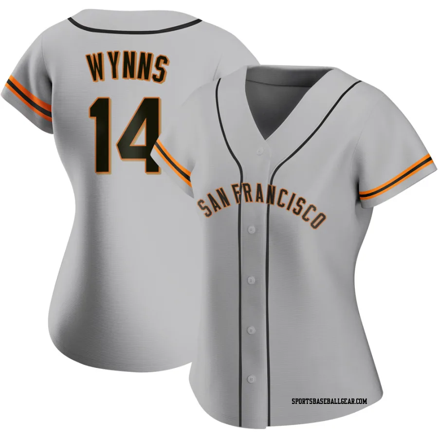 Austin Wynns Women's San Francisco Giants Gray Authentic Road Jersey