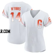 Austin Wynns Women's San Francisco Giants White Authentic 2021 City Connect Jersey