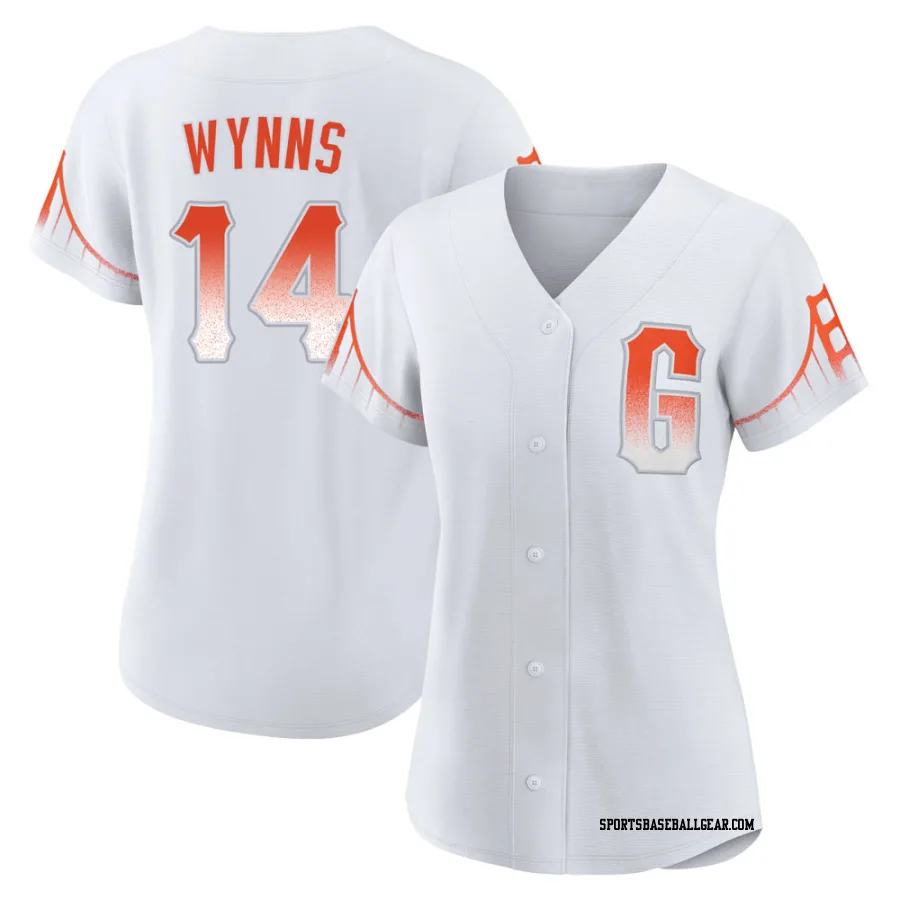 Austin Wynns Women's San Francisco Giants White Authentic 2021 City Connect Jersey