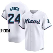 Avisail Garcia Men's Miami Marlins White Limited Home Jersey