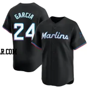 Avisail Garcia Youth Miami Marlins Black Limited Alternate Jersey