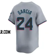 Avisail Garcia Youth Miami Marlins Gray Limited Road Jersey