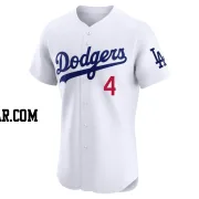 Babe Herman Men's Los Angeles Dodgers White Elite Home Jersey