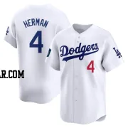 Babe Herman Men's Los Angeles Dodgers White Limited 2024 World Tour Seoul Series Home Jersey