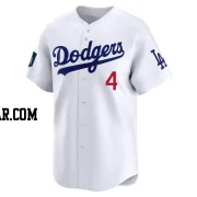 Babe Herman Men's Los Angeles Dodgers White Limited 2024 World Tour Seoul Series Home Jersey