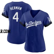 Babe Herman Women's Los Angeles Dodgers Royal Authentic 2021 City Connect Jersey