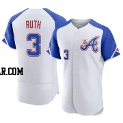 Babe Ruth Men's Atlanta Braves White Authentic 2023 City Connect Jersey