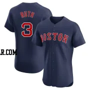 Babe Ruth Men's Boston Red Sox Navy Elite Alternate Jersey