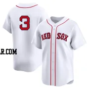 Babe Ruth Men's Boston Red Sox White Limited 2nd Home Jersey