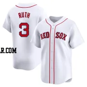 Babe Ruth Men's Boston Red Sox White Limited Home Jersey