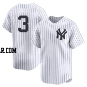 Babe Ruth Men's New York Yankees White Limited Yankee Home 2nd Jersey