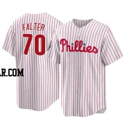 Bailey Falter Men's Philadelphia Phillies White Replica 2022 World Series Home Jersey