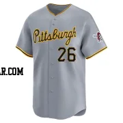 Bailey Falter Men's Pittsburgh Pirates Gray Limited Away Jersey