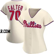 Bailey Falter Women's Philadelphia Phillies Cream Authentic Alternate Jersey